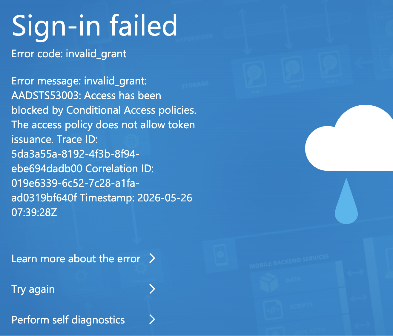 Policy successfully updated
