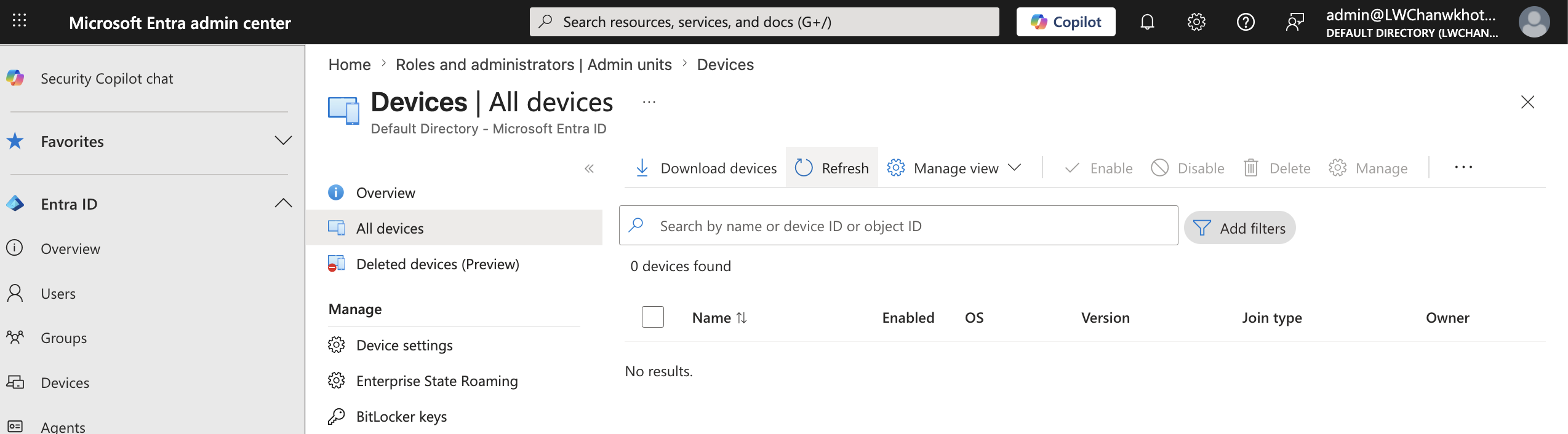Device identity notes