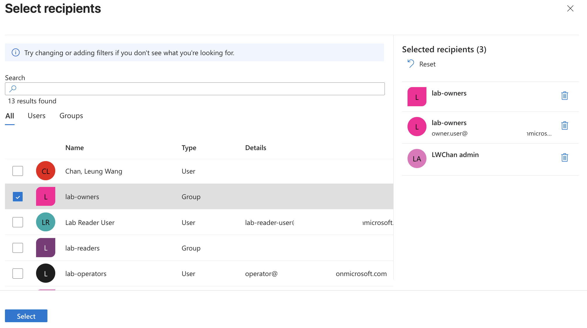 Access review created
