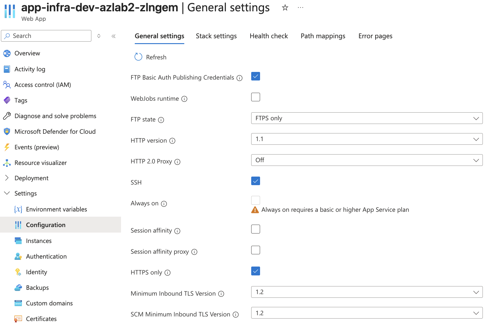 Enterprise Azure Terraform Lab Phase 1.5 Part 1 : Security Baseline Hardening