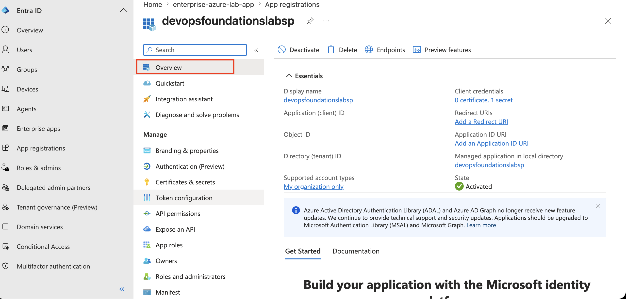 App registration overview