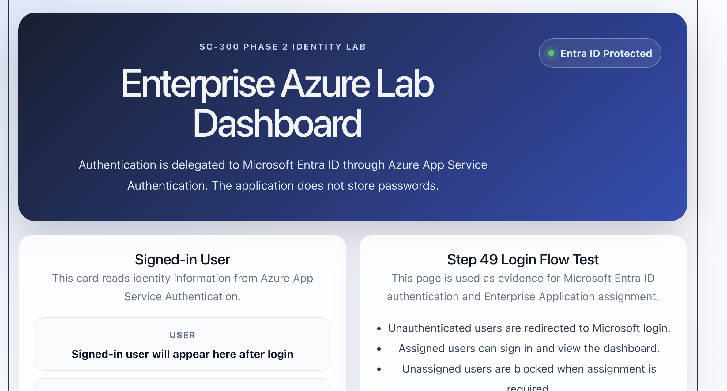 Enterprise Azure Terraform Lab Phase 2A: Identity Access Foundation