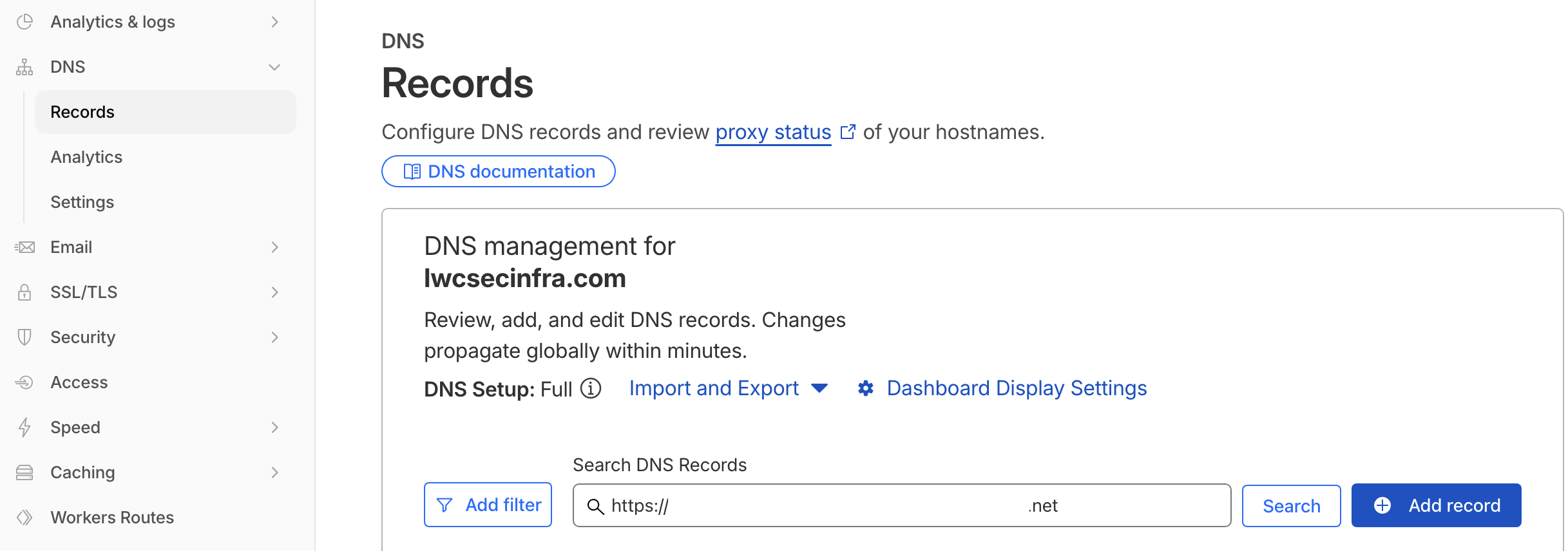 Project 1 - Part 4 - DNS Setup with Azure Static Web Apps and Cloudflare